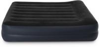 Кровать-матрас "QUEEN PILLOW REST RAISED AIRBED WITH FIBER-TECH BIP", эл/н 220V, 203х152х42 INTEX 64124