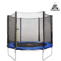 Батут DFC Trampoline Fitness 12ft наружн.сетка, синий (366см)